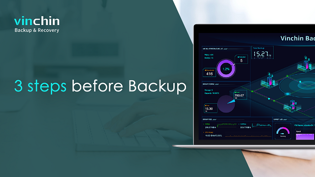 3 steps before Backup