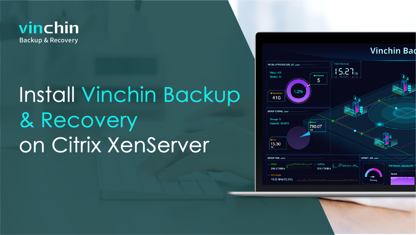 Установка Vinchin на Citrix XenServer