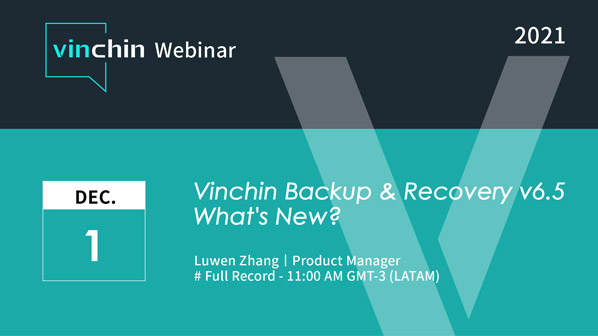 What's NEW in Vinchin Backup & Recovery V6.5