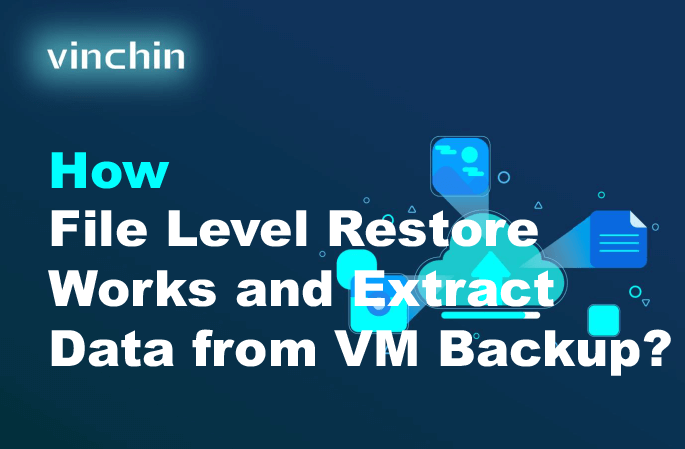 How File Level Restore Works and Extract Data from VM Backup? | Vinchin ...