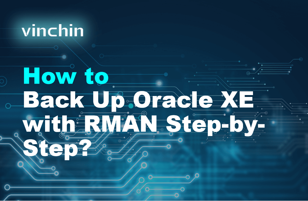 Oracle Rman Ui How to Back Up Oracle XE with RMAN Step-by-Step? | Vinchin Backup