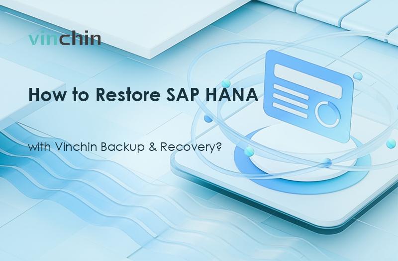 How to Restore SAP HANA with Vinchin Backup & Recovery? Vinchin Backup