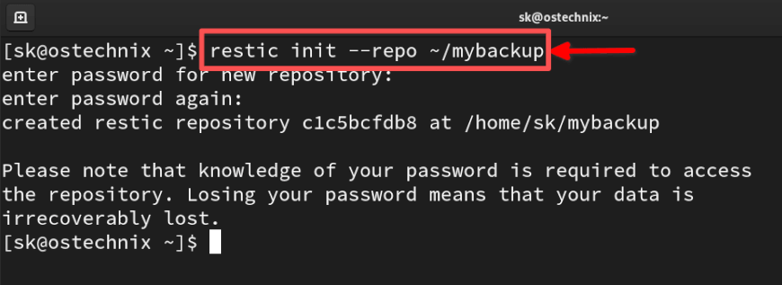 initialize the repository initialize the repository