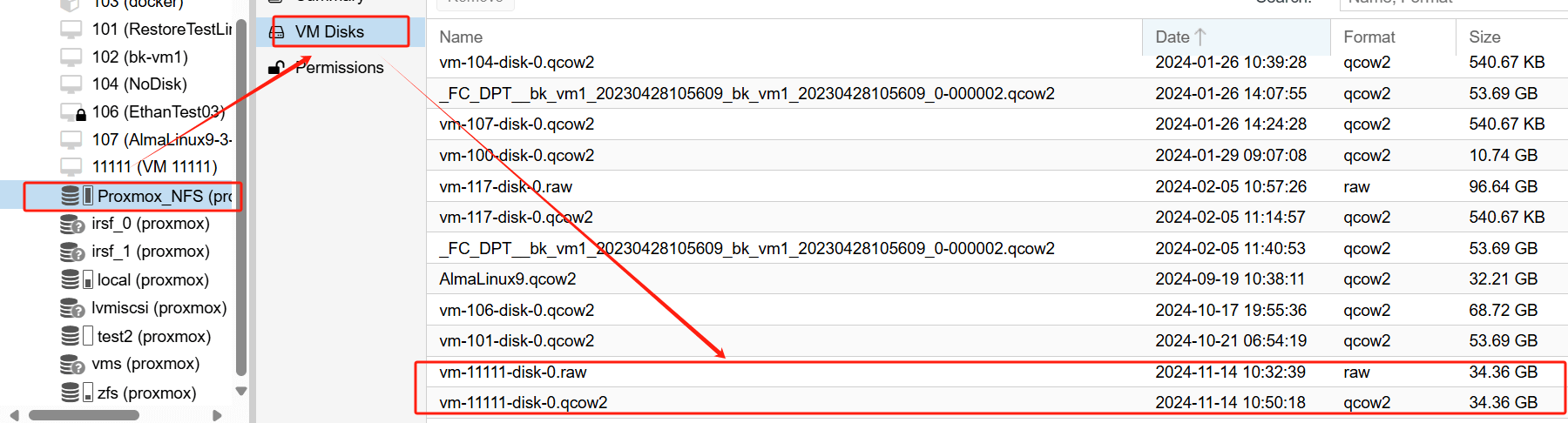 convertir raw en qcow2