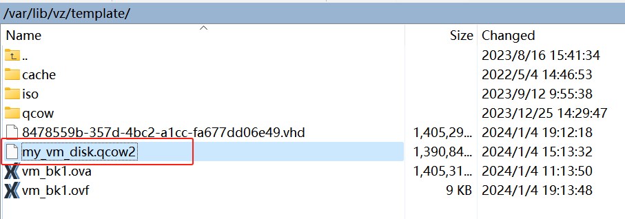 Import OVA/OVA into Proxmox