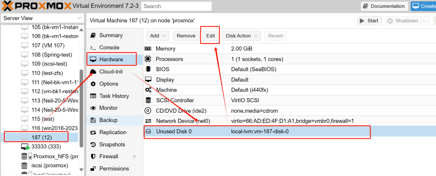 Attache a qcow2 virtual disk to a VM-1