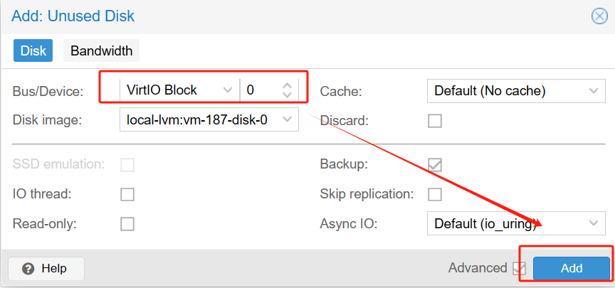 Attache a qcow2 virtual disk to a VM-2