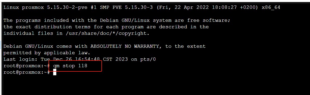 Move the Proxmox disk to another storage