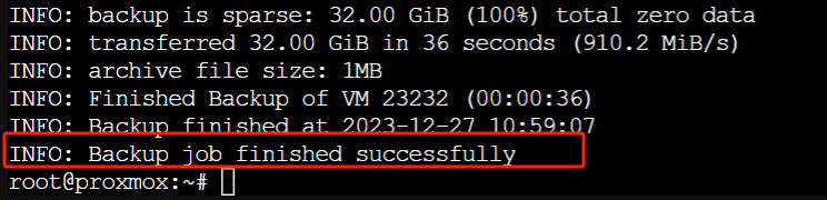 Backup VM Proxmox usando comando Shell-6