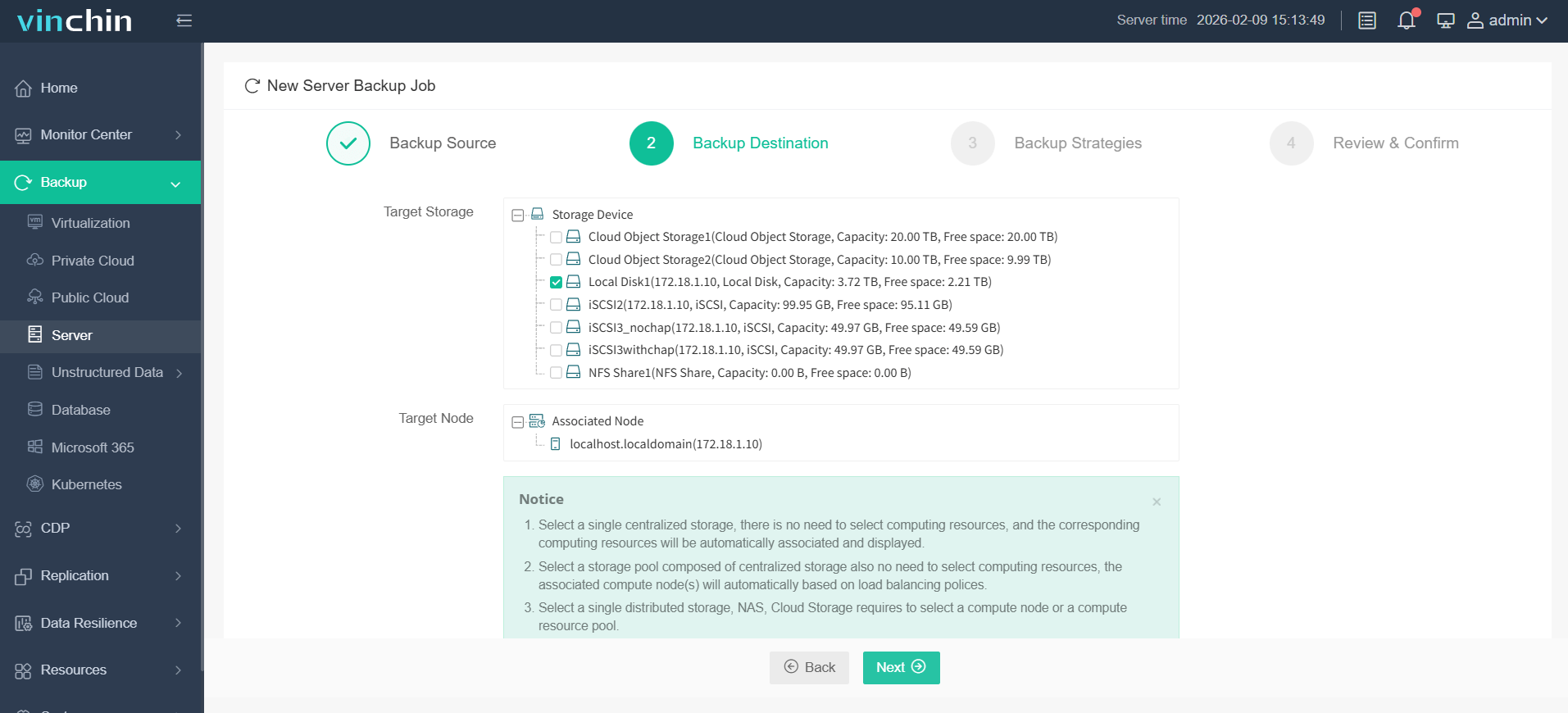 Windows Server Backup Backup di Windows Server