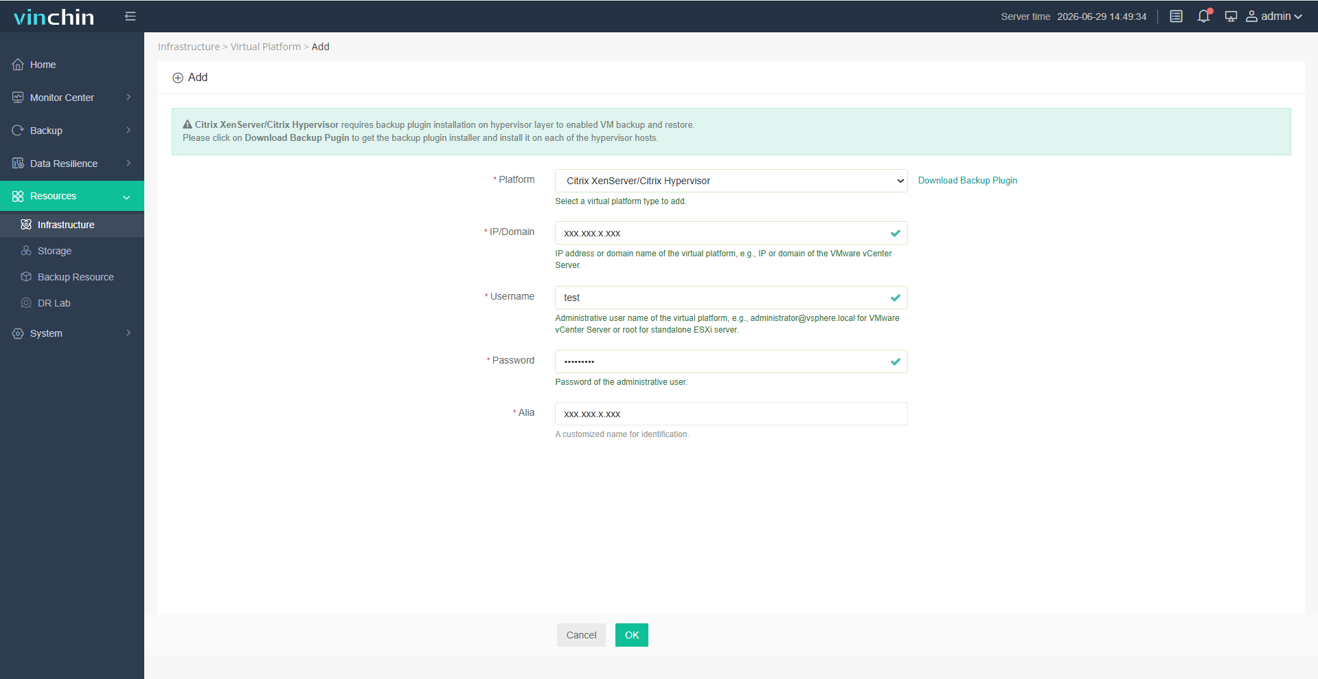 Connect virtual platform