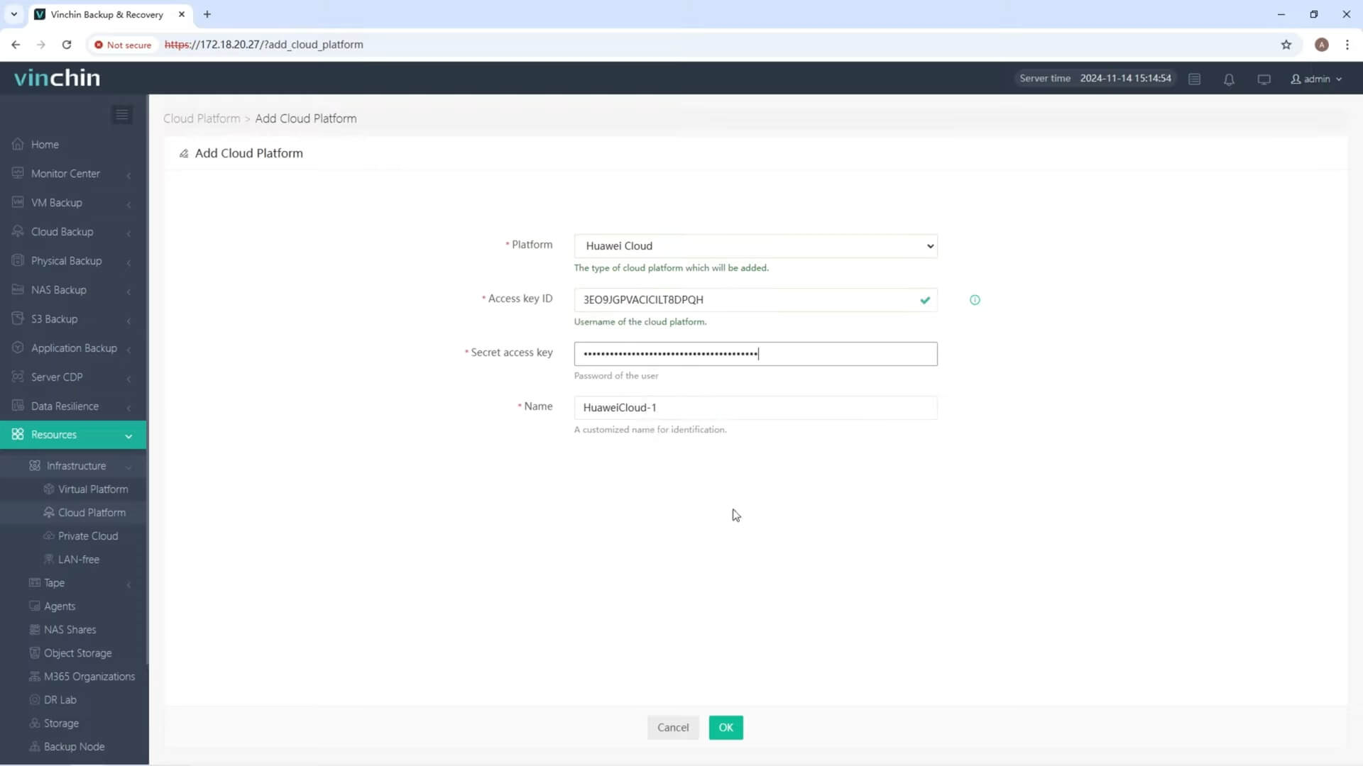 Add Huawei ECS