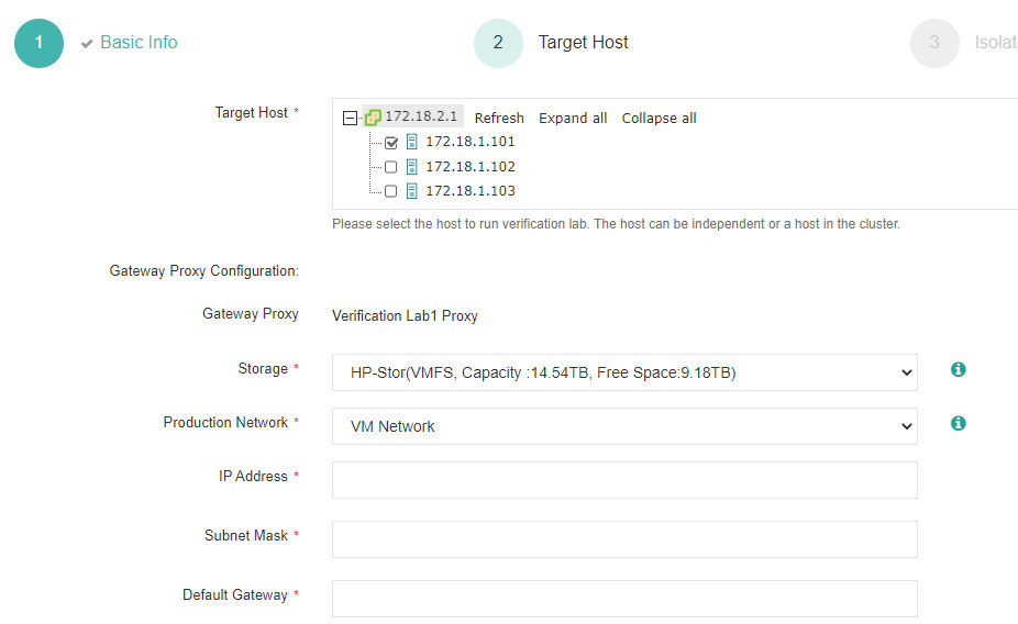 Set up Virtual Lab