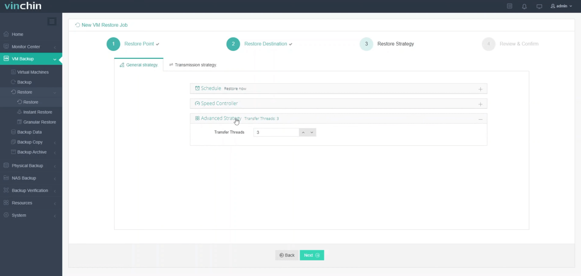 How to Migrate VM from VMware to ZStack in Vinchin Backup & Recovery ...