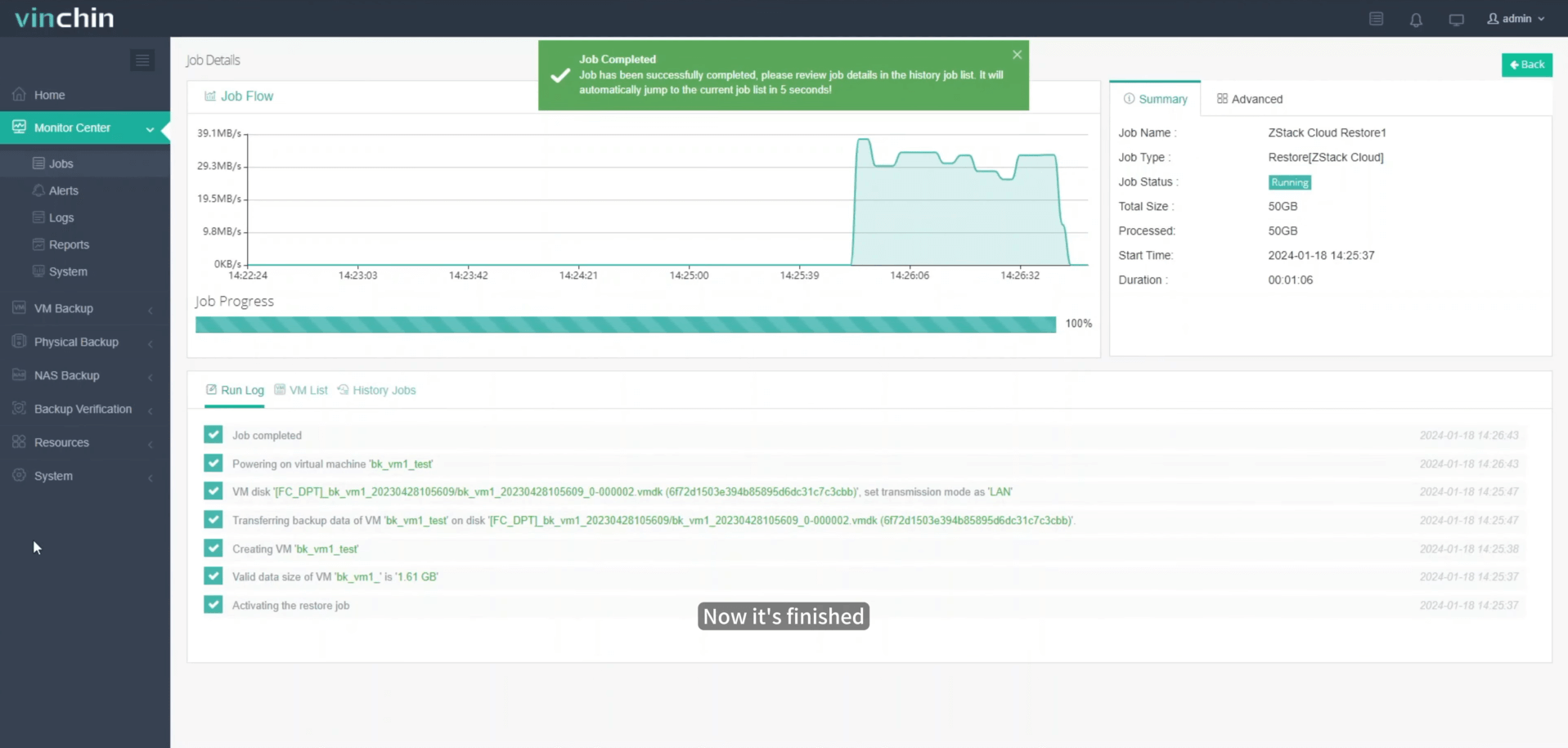 How to Migrate VM from VMware to ZStack in Vinchin Backup & Recovery ...