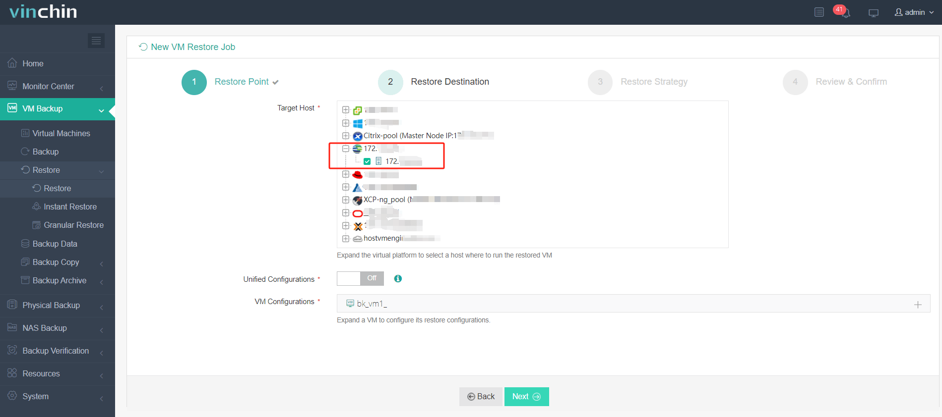 VMware to Sangfor HCI