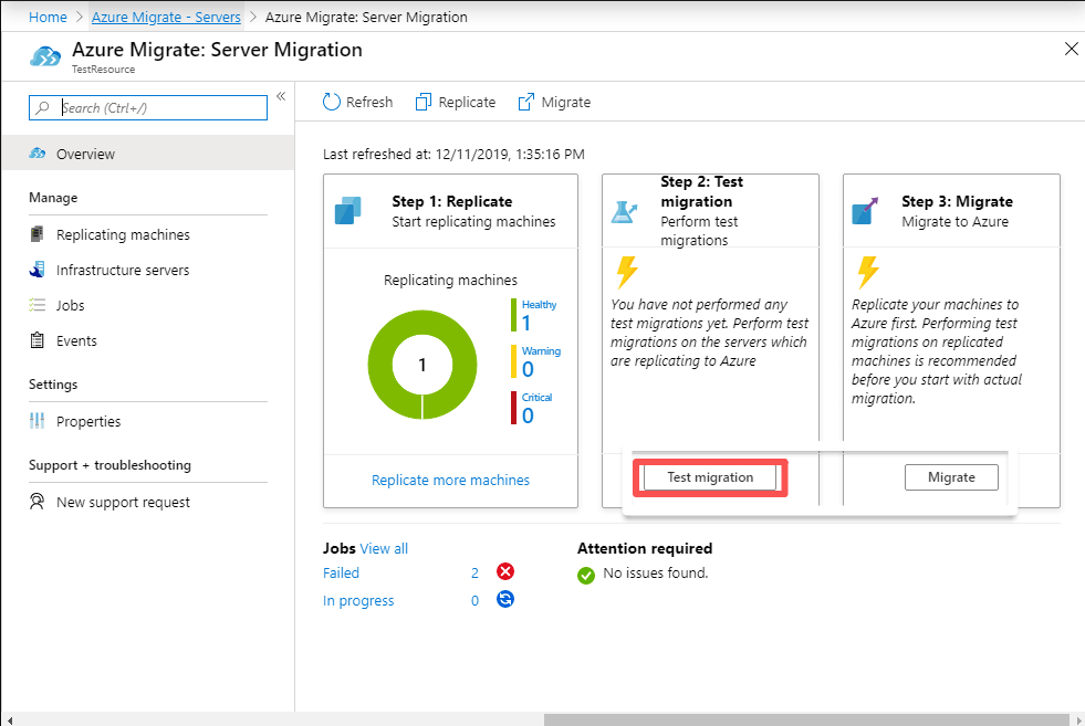 test migration test migration