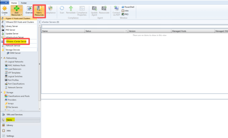 add vmware vcenter server add vmware vcenter server