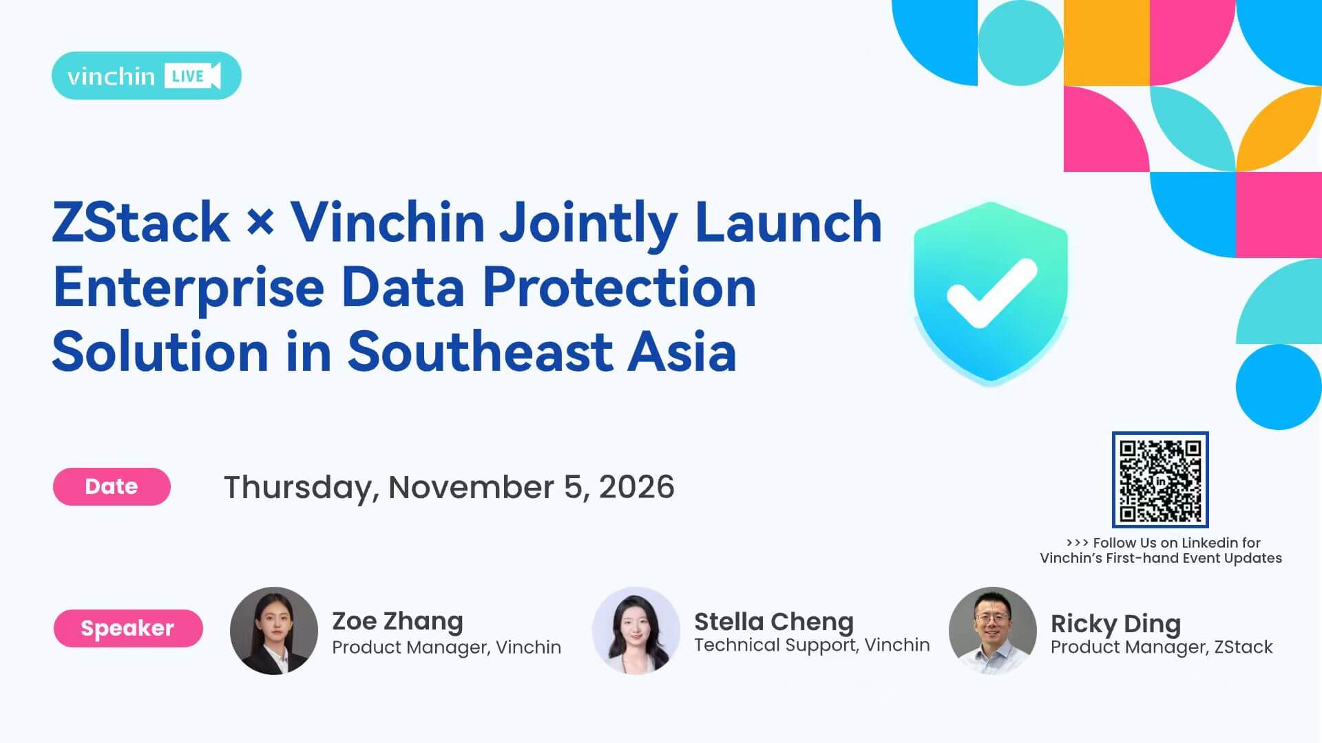 ZStack × Vinchin Jointly Launch Enterprise Data Protection Solution in Southeast Asia