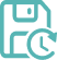 Air-gapped, immutable backup copies