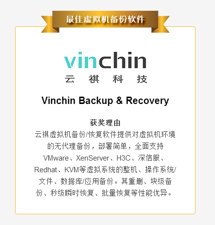 Vinchin has been - 3