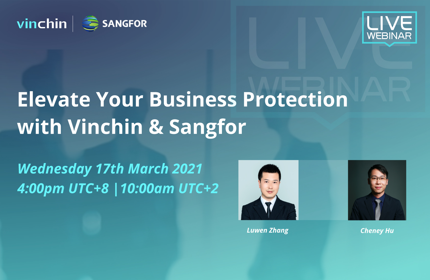 Vinchin × Sangfor | ارتقِ بحماية أعمالك مع Vinchin و Sangfor