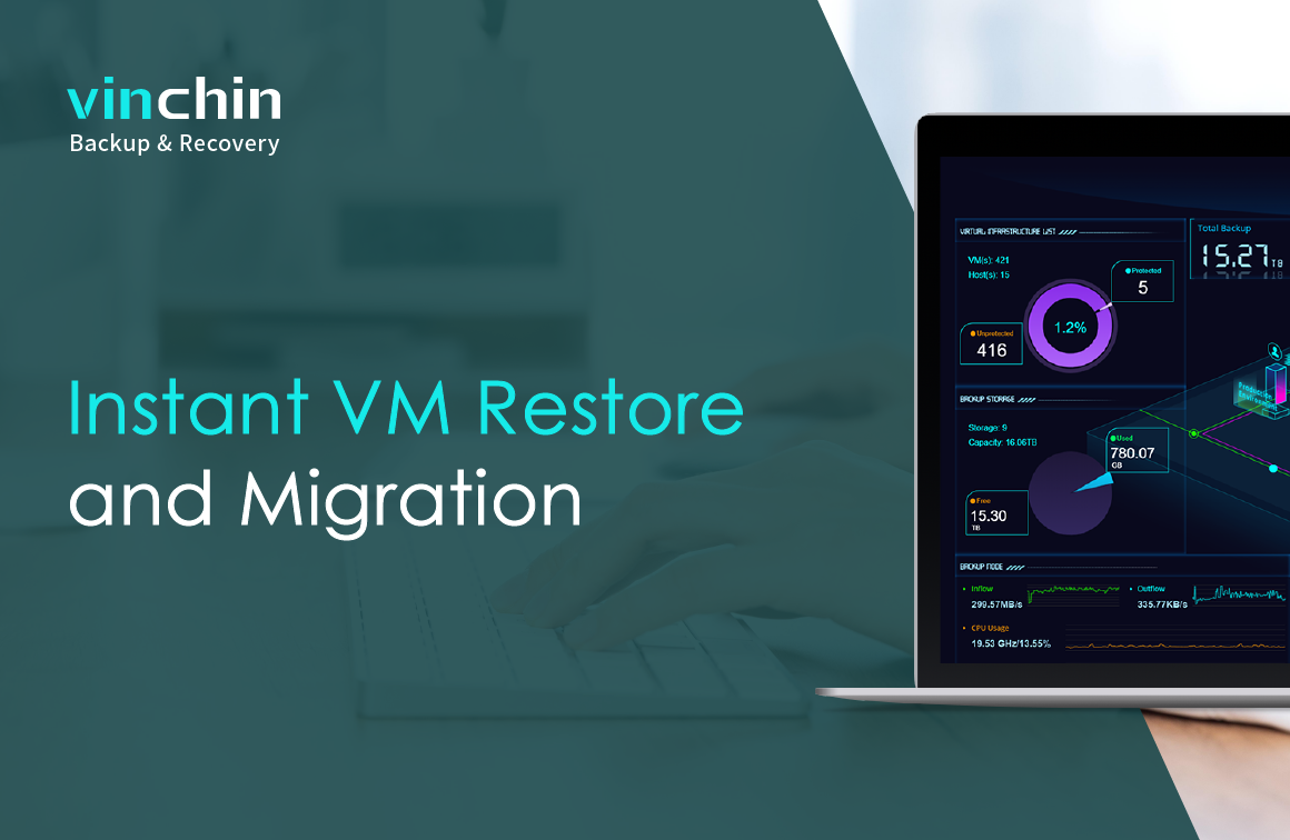 Instant VM Restore and Migration with Vinchin Backup & Recovery