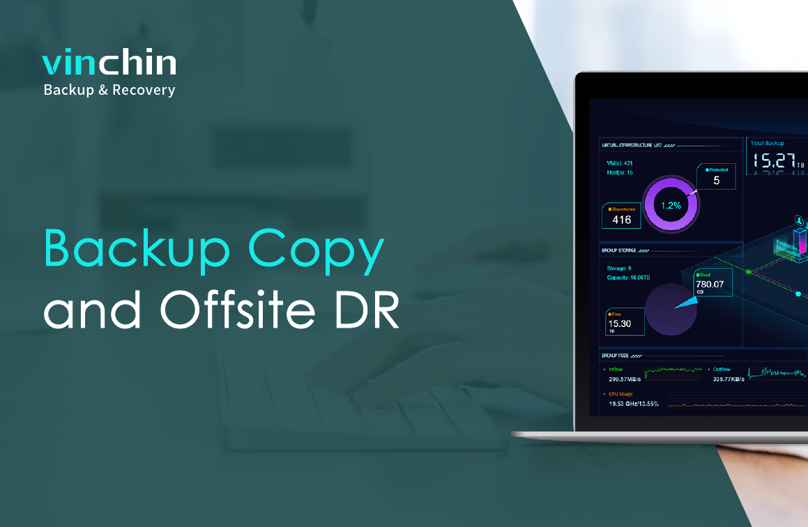 Backup Kopie und Offsite-DR mit Vinchin Backup & Recovery