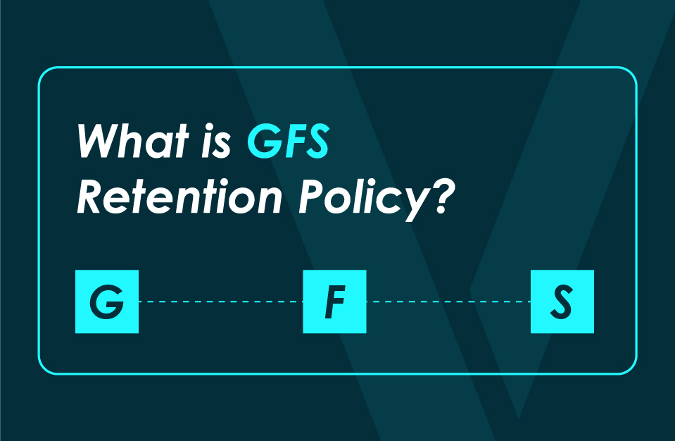 GFS backup retention policy