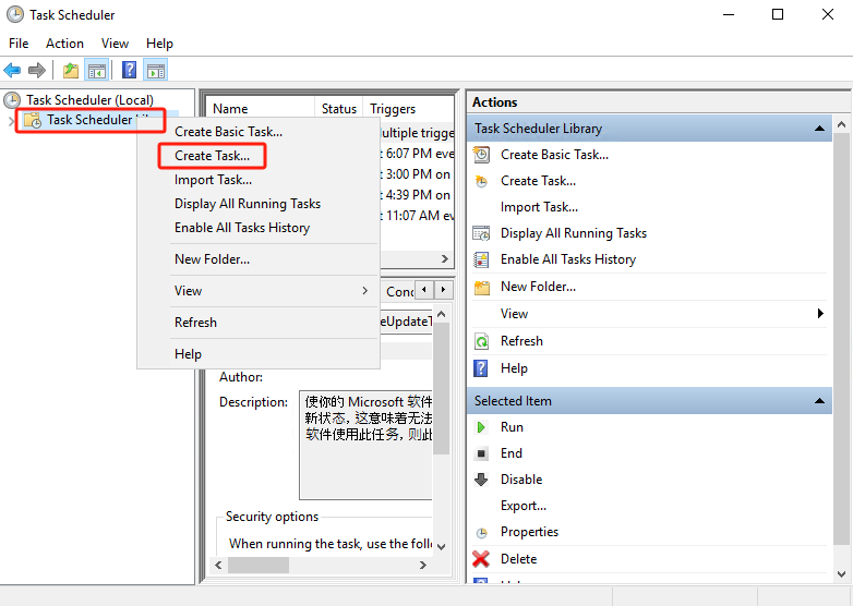 4.Execute PowerShell scripts through Windows task schedule