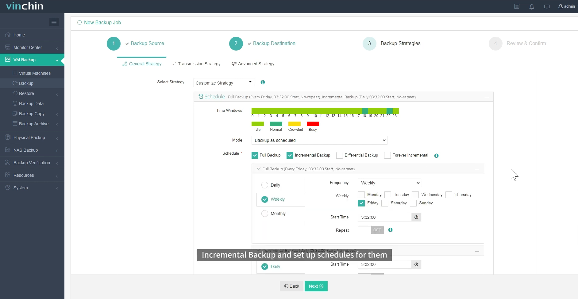 Backup XenServer VM in Vinchin Backup & Recovery