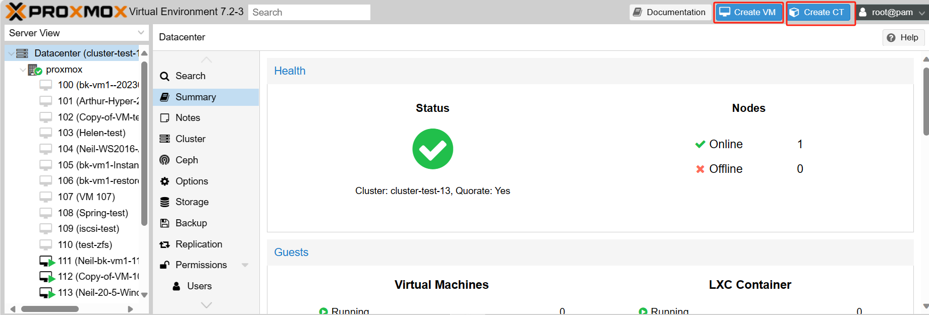 Proxmox VE management essentials