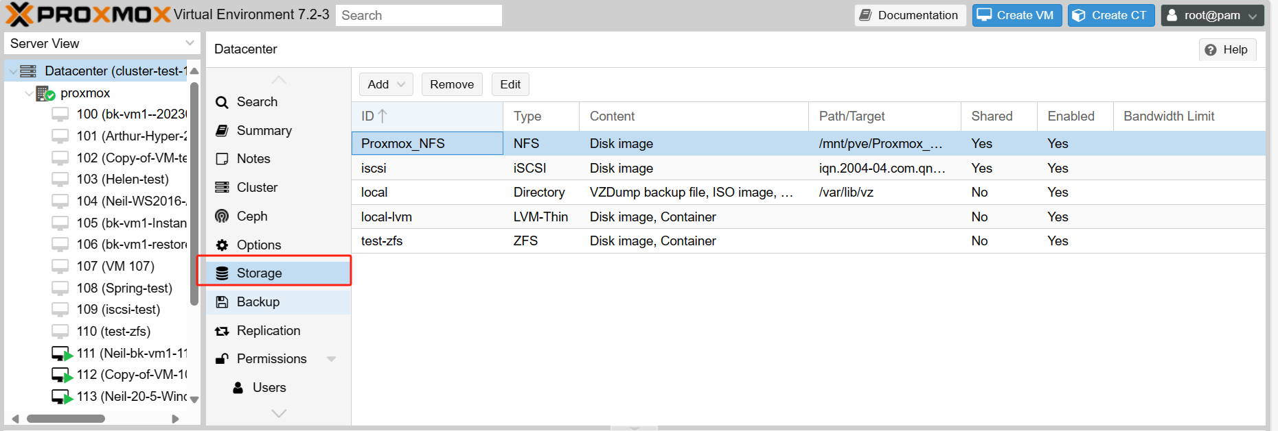 Proxmox VE management essentials