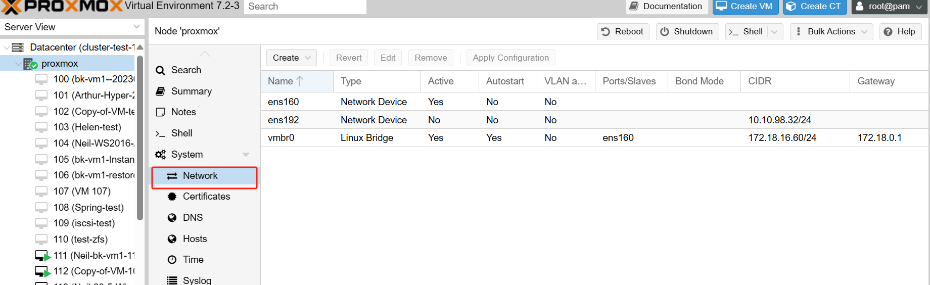 Proxmox VE management essentials