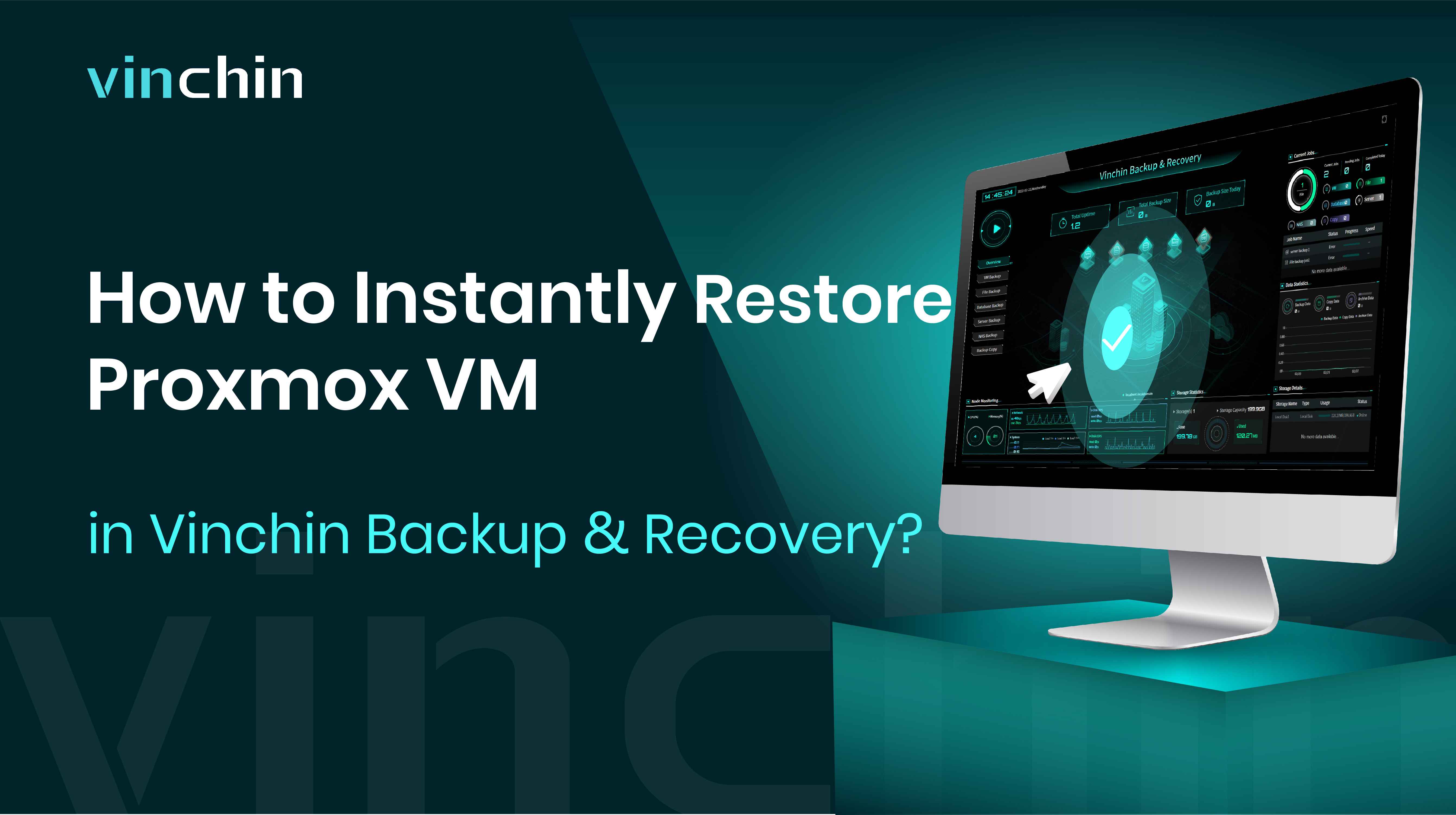 Instantly Restore Proxmox VM in Vinchin Backup & Recovery