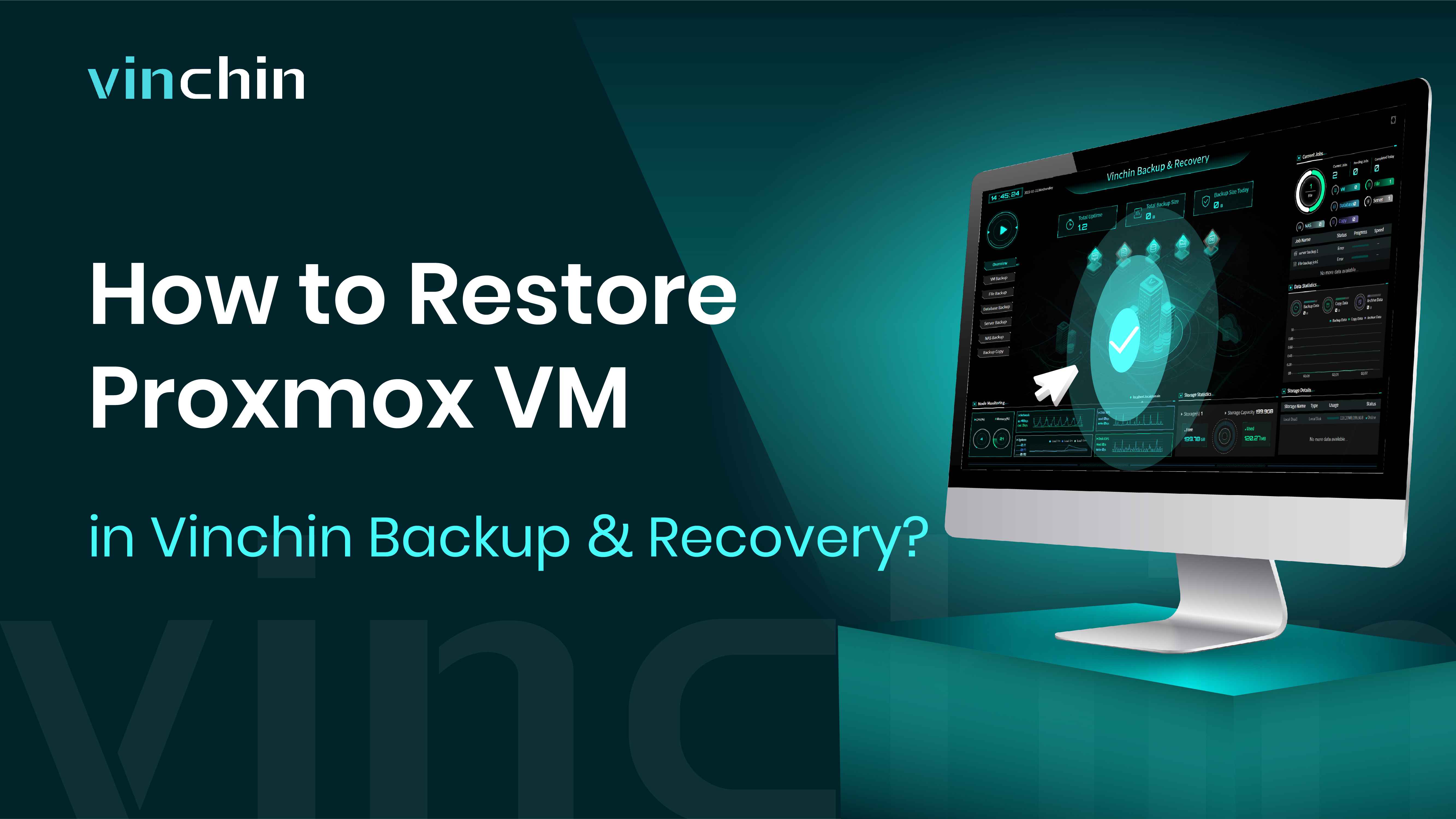  restore Proxmox VM with Vinchin Backup & Recovery 
