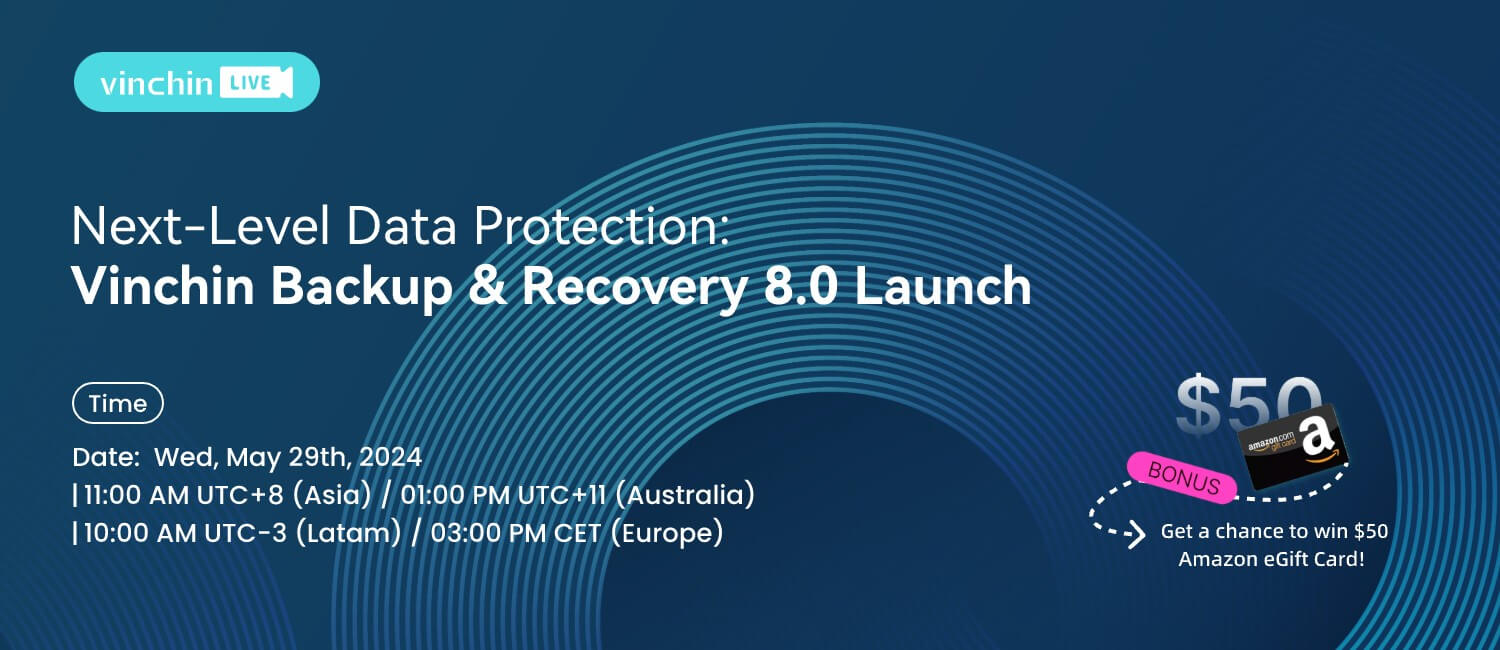 Next-Level Data Protection: Vinchin Backup & Recovery 8.0 Launch