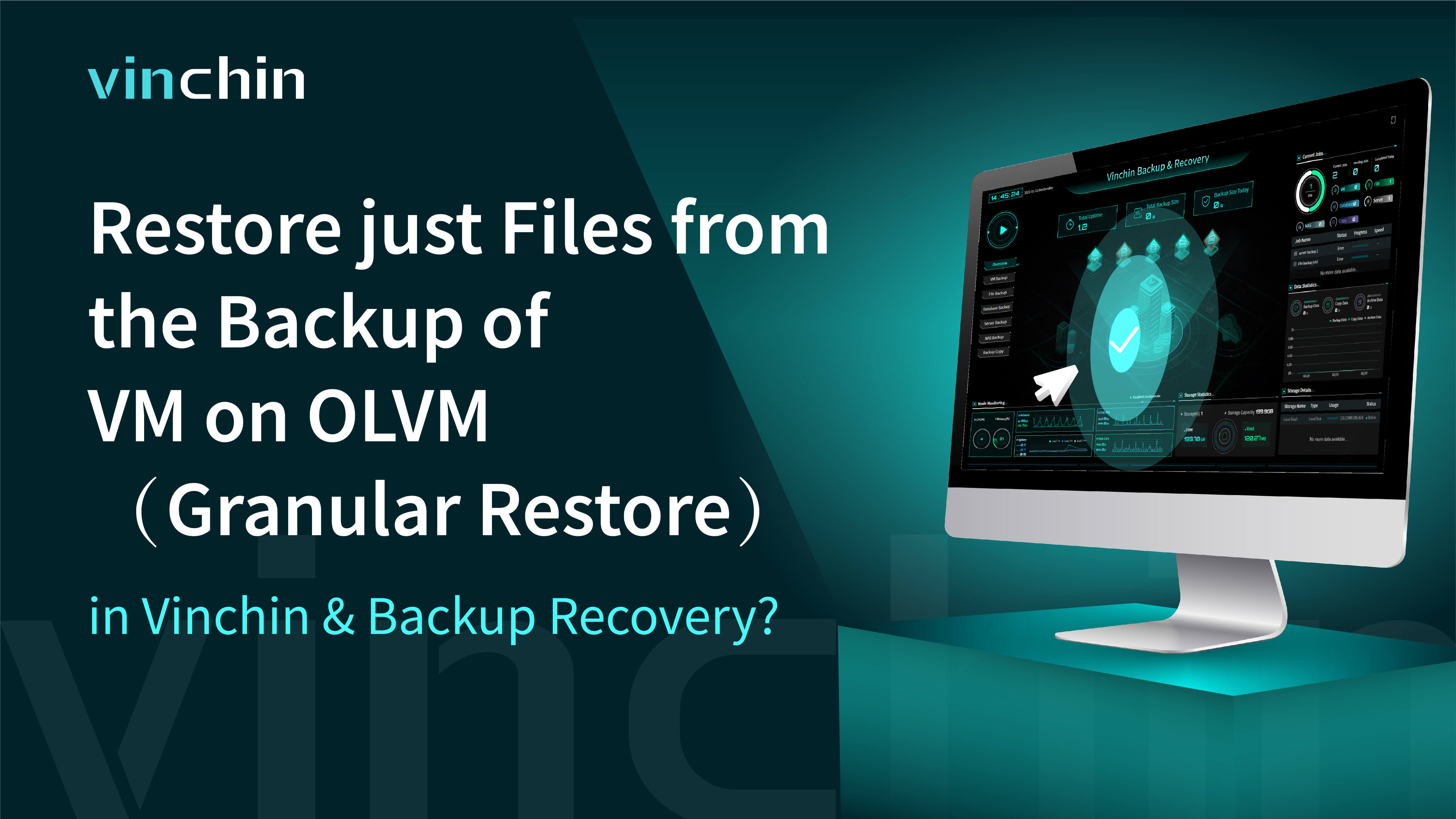 Use Granular Restore to Extract Files from OLVM Backup in Vinchin Backup & Recovery?