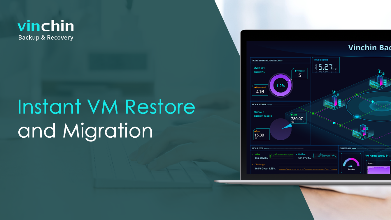 Recuperación instantánea de VM y migración en vivo