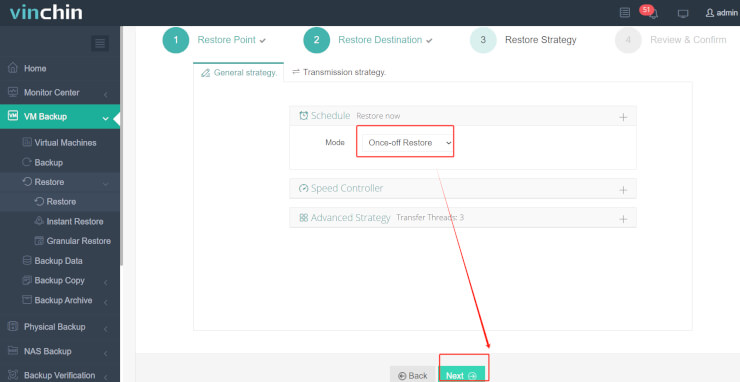 с vmware на hostvm 3