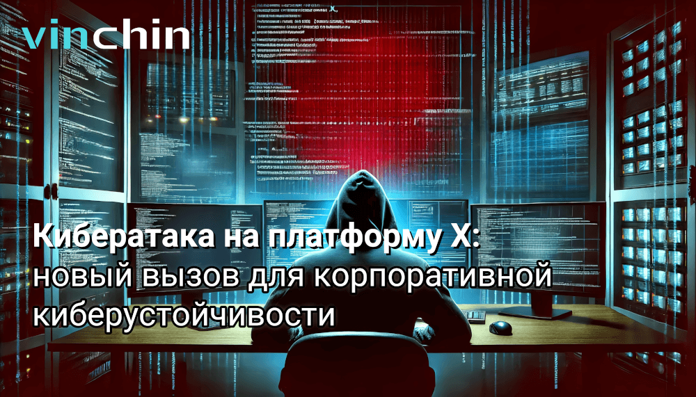 кибератака на x