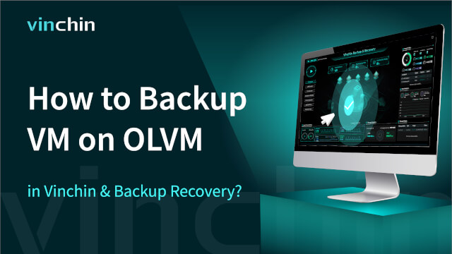 How to Backup VM on OLVM ?